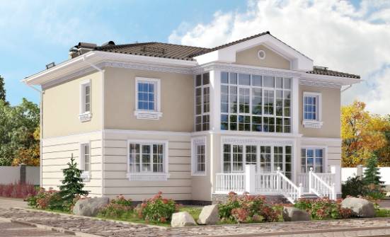 210-005-Л Проект двухэтажного дома, простой домик из керамзитобетонных блоков Ярцево | Проекты домов от House Expert
