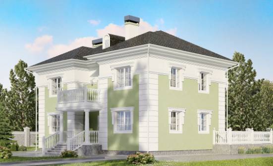 155-005-П Проект двухэтажного дома, уютный дом из газосиликатных блоков Смоленск | Проекты домов от House Expert
