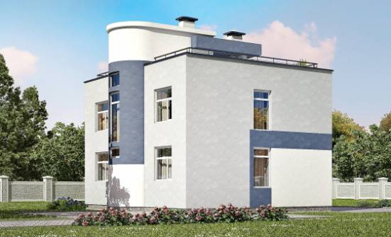 180-005-П Проект двухэтажного дома, просторный загородный дом из керамзитобетонных блоков Ярцево | Проекты домов от House Expert
