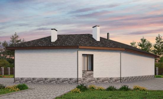 145-001-Л Проект бани из газобетона Ярцево | Проекты одноэтажных домов от House Expert