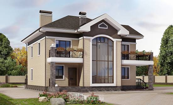 200-006-П Проект двухэтажного дома, простой дом из кирпича Гагарин | Проекты домов от House Expert