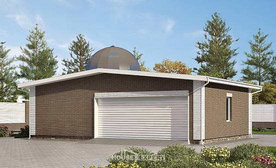 075-001-П Проект гаража из кирпича Десногорск | Проекты домов от House Expert