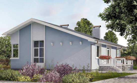 110-003-Л Проект одноэтажного дома, классический домик из газосиликатных блоков Вязьма | Проекты домов от House Expert