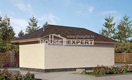 040-001-П Проект гаража из поризованных блоков Десногорск, House Expert