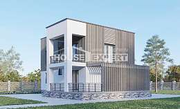 150-017-П Проект двухэтажного дома, классический коттедж из поризованных блоков Ярцево, House Expert